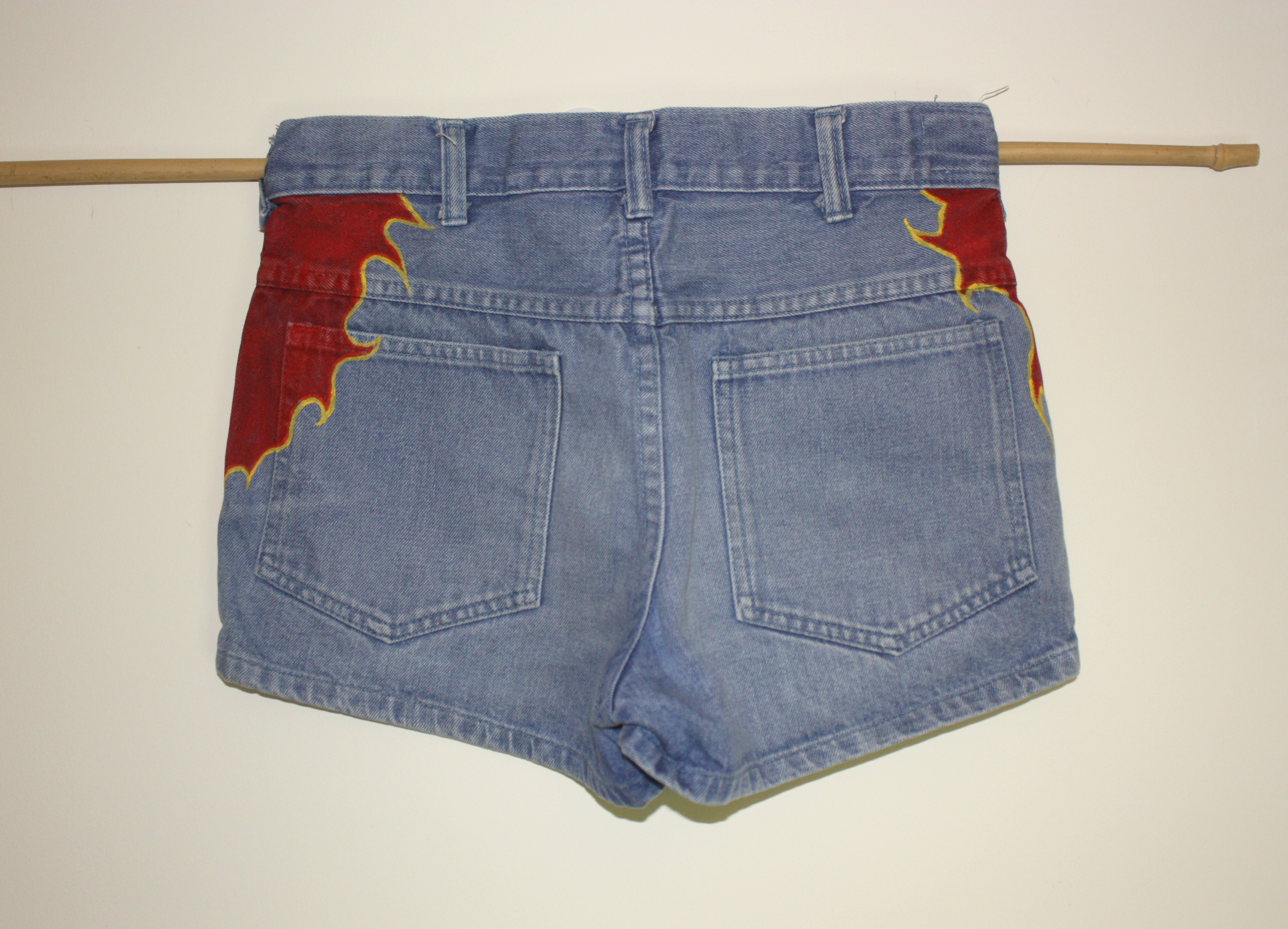 Flame Shorts | Broken Uniform